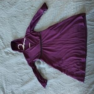 Ibex Merino Wool Hooded Dress (With Pockets!), Size XS